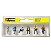 Noch Zittende figuren set 1 6 stuks (1:87)