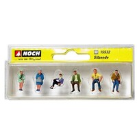 Noch Zittende figuren set 1 6 stuks (1:87)