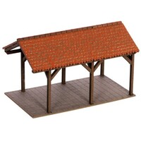 Noch Houten Carport (1:87)
