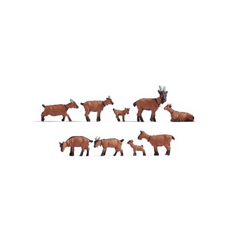 Noch Geiten set 9 stuks (1:87)