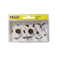 Noch Vogel set 15 delig (1:87)
