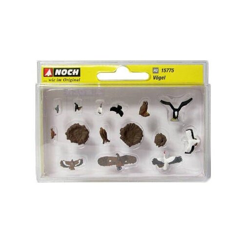 Noch Vogel set 15 delig (1:87)