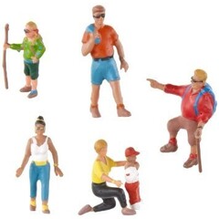 Noch Figuren set Wandelaars (1:87)