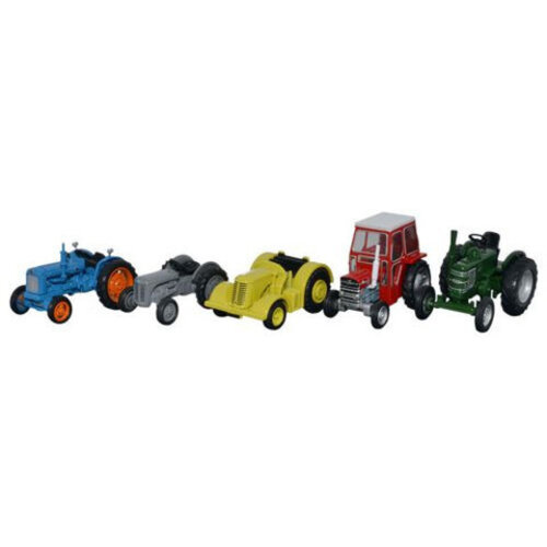 Oxford Tractor set 5 stuks (1:76)