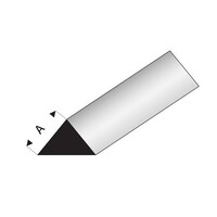 Raboesch Driehoek 90gr 2 mm Kunststofprofiel 50 cm, 2 stuks