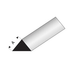 Raboesch Driehoek 90gr 6 mm Kunststofprofiel 50 cm, 2 stuks