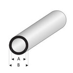 Raboesch Buis A 2 mm x B 3 mm Kunststofprofiel 50 cm, 2 stuks