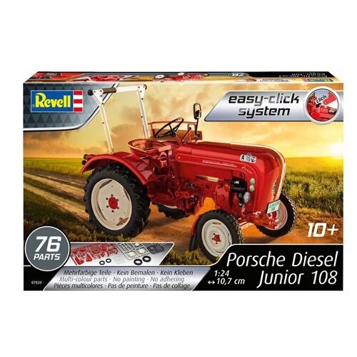 Revell Porsche Diesel Junior 108 easy click Bouwdoos (1:24)