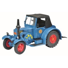 Schuco Lanz Eilbulldog blauw (1:18)