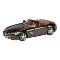 Schuco Mercedes SLS AMG Bruin (1:87)