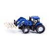 Siku 1487 - New Holland met voorlader en pallet