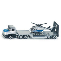 Siku Siku 1610 - Scania Vrachtwagen met Helicopter "polizei"