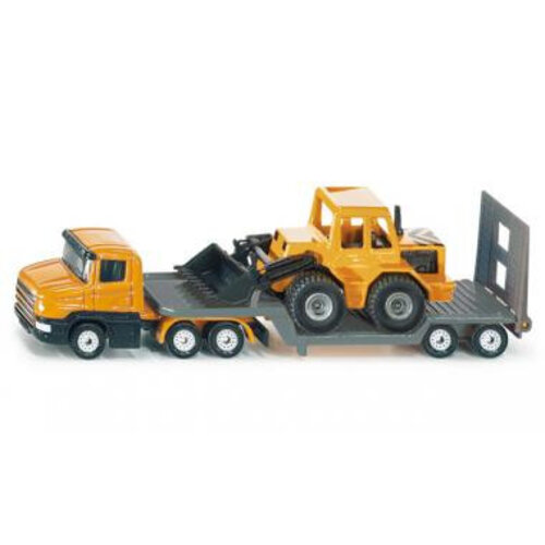 Siku 1616 - Scania Vrachtwagen met shovel (geel)
