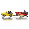 Siku Siku 1658 - Jeep met speedboot