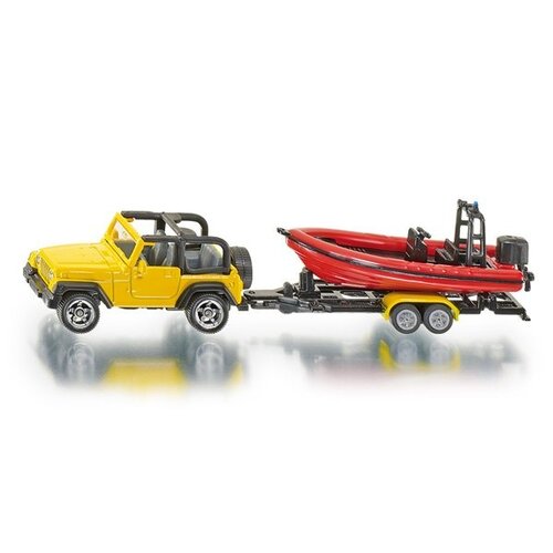 Siku 1658 - Jeep met speedboot