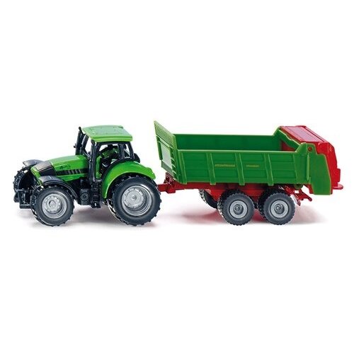 Siku 1673 - Deutz met Strautmann strooier