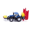 Siku Siku 1799 - New Holland met Kverneland veldspuit (1:87)