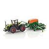 Siku 1826 - Claas Xerion met Amazone Zaaimachine (1:87)