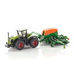 Siku Siku 1826 - Claas Xerion met Amazone Zaaimachine (1:87)