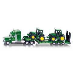 Siku Siku 1837 - Dieplader & John Deere tractoren