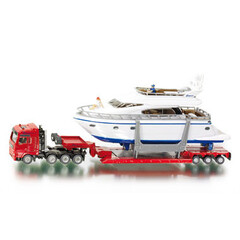 Siku 1849 - MAN met dieplader en boot