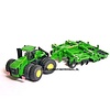 Siku 1856 - John Deere 9630 met cultivator