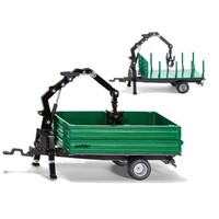 Siku 2896 - Oehler kombiwagen kipper/hout transport (1:32)