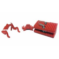 Siku 3095 - Adapterset en frontgewicht rood (1:32)