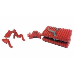 Siku 3095 - Adapterset en frontgewicht rood (1:32)