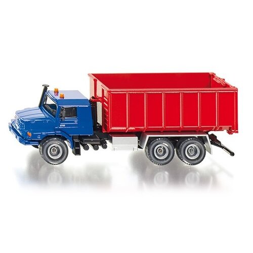 Siku 3546 - Mercedes Zetros met afzet container
