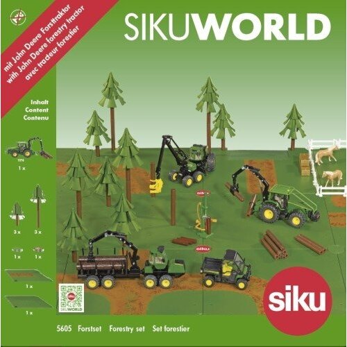 Siku Siku 5605 - Bosbouw set met tractor (1:50)