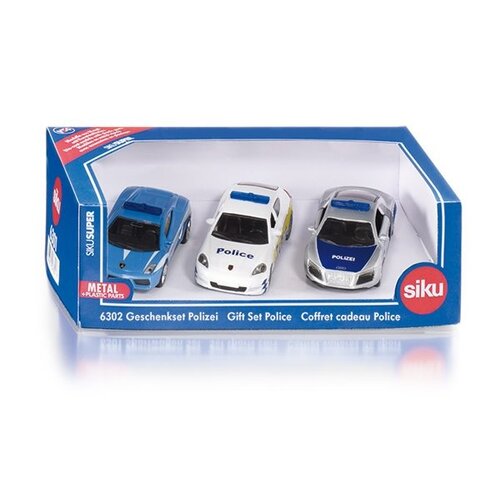 Siku Siku 6302 - Politie auto set