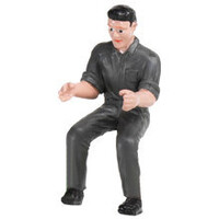 Siku Siku 7071G - Tractorchauffeur Grijs "Claas"