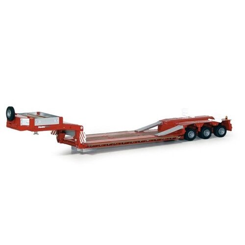 Tekno Goldhofer STZ VL3 dieplader rood (1:50)