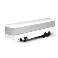 Tekno Klassieke boxtrailer 2as (1:50)