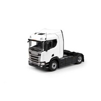 Tekno Scania R450 slaapcabine 4x2 wit (1:50)