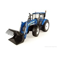 Universal Hobbies Universal Hobbies - New Holland T5.120 met voorlader (1:32)
