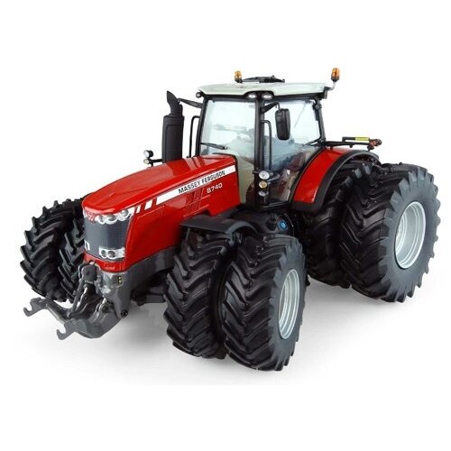 Universal Hobbies Massey Ferguson 8740 met dubbellucht (1:32)