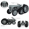 Universal Hobbies Universal Hobbies - Ferguson TEA 20 "Half track" (1:16)