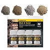 Vallejo Vallejo Pigment set 1 "Mud & Sand"