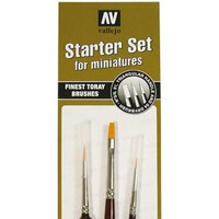 Vallejo Vallejo Penselen Finest Toray 4,1,3/0