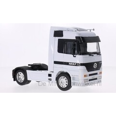Welly Mercedes Benz Actros 1857 vrachtwagen wit (1:32)