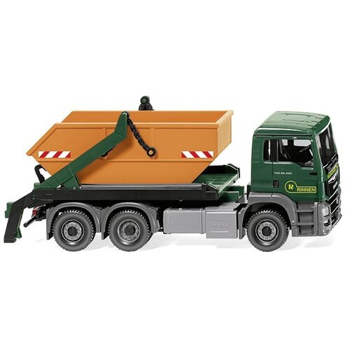 Wiking MAN TGS Euro6 afzet kipper met container (1:87)