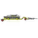 Wiking Wiking - Claas Direct Disc 520 met wagen (1:32)