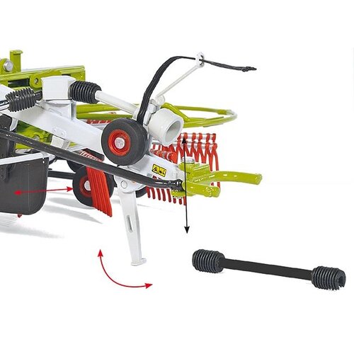 Wiking Wiking - Claas Liner 2600 Hark (1:32)