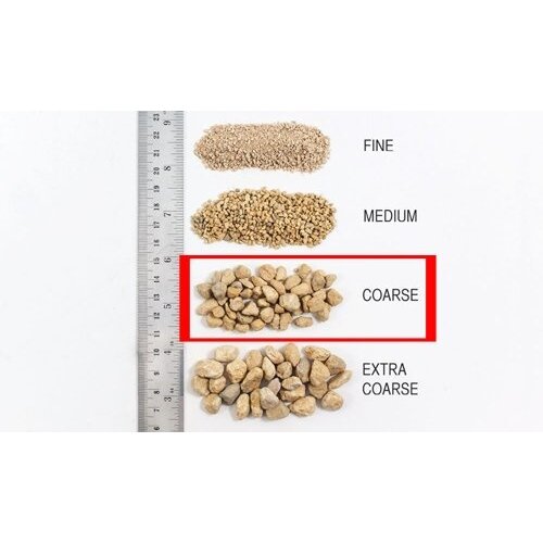 Woodland Scenics Keien middel grof bruin/geel (260gr)