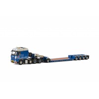 WSI Models Mercedes Benz Actros MP4 met EURO-PX 1+3 dieplader "Baetsen"