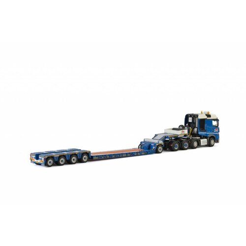 WSI Models Mercedes Benz Actros MP4 met EURO-PX 1+3 dieplader "Baetsen" (1:50)
