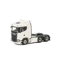 WSI Models Scania S Normal CS20N 6x2 wit (1:50)