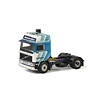 WSI Models Volvo F12 globetrotter 4x2 wit/blauw (1:50)